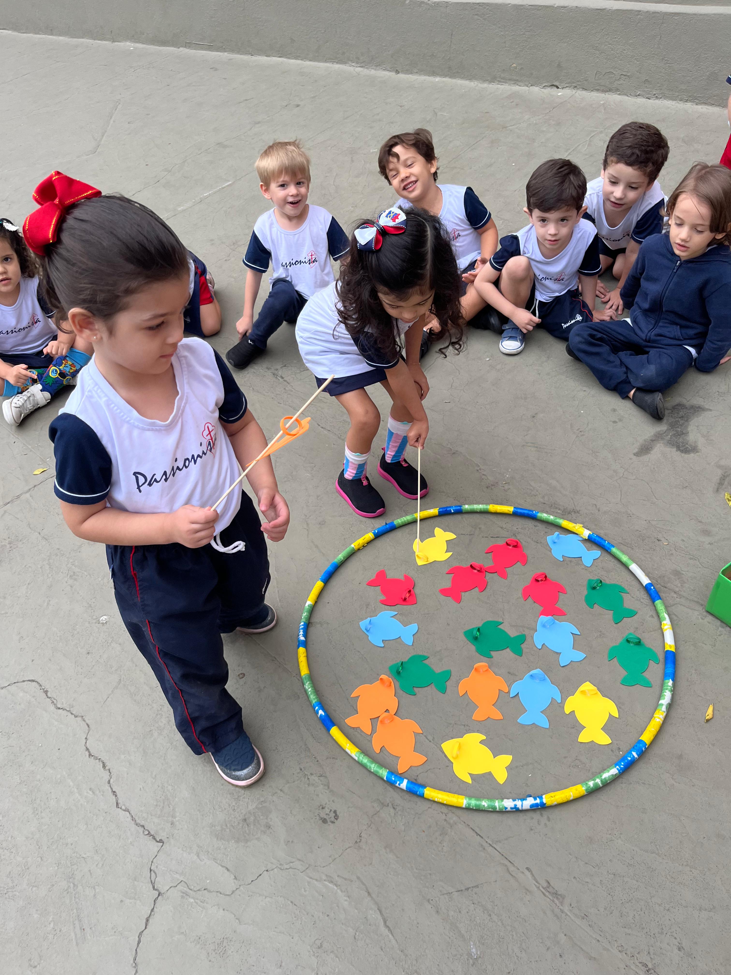 Aula de educao fsica infantil! Colgio Passionista Joo XXIII