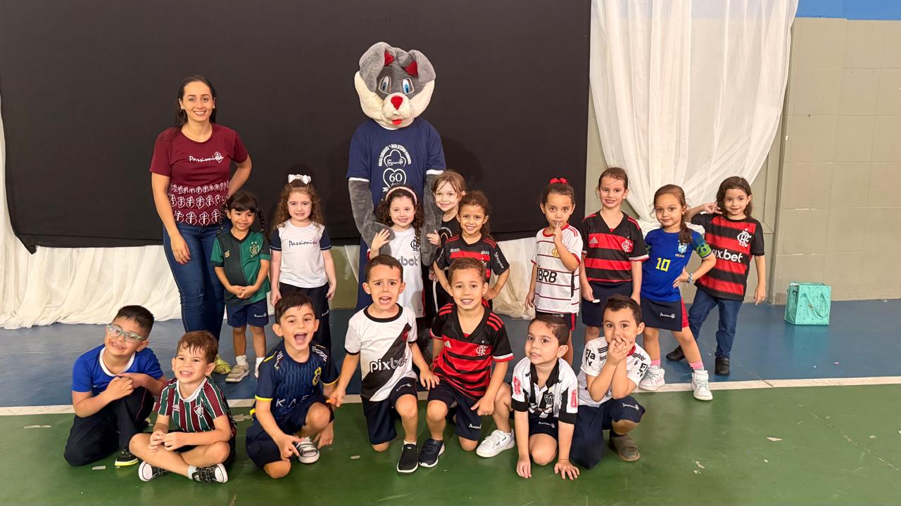 Recreio divertido, aquecimento JIP. Colgio Passionista Joo XXIII