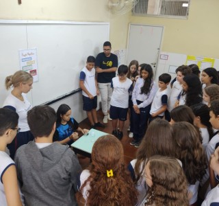 Realizao de experimentos pelos alunos do 9 Ano