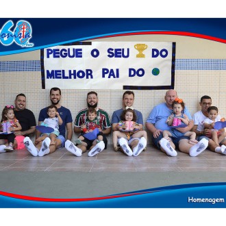 Homenagem aos Pais do Infantil com muita bricandeira e diverso - Colgio Passionista Joo XXIII