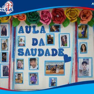 Aula da Saudade 9º Ano - Colégio Passionista João XXIII Aula da Saudade 9º Ano - Colégio Passionista João XXIII