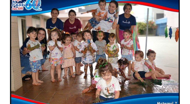 Festa dos Cores. Projeto Maternal I - Col�gio Passionista Jo�o XXIII