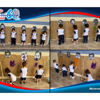 Construção lúdica do próprio corpo - Colégio Passionista João XXIII Construção lúdica do próprio corpo - Colégio Passionista João XXIII